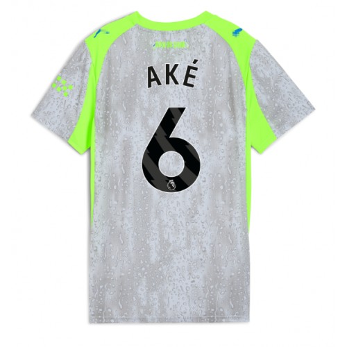 Ženski Nogometni dresi Manchester City Nathan Ake #6 Tretji 2025-26 Kratek Rokav